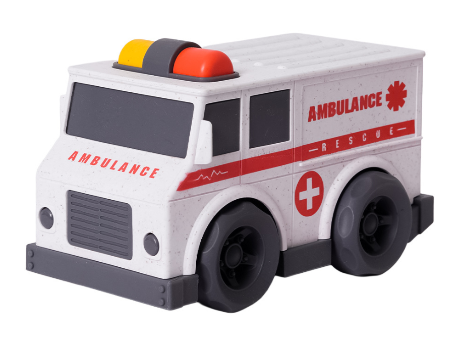 Bio toys bioplastic ambulance cart (15cm)
