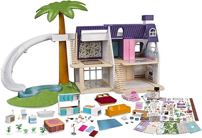 Famosa mymy city - the palm playhouse with many accessories