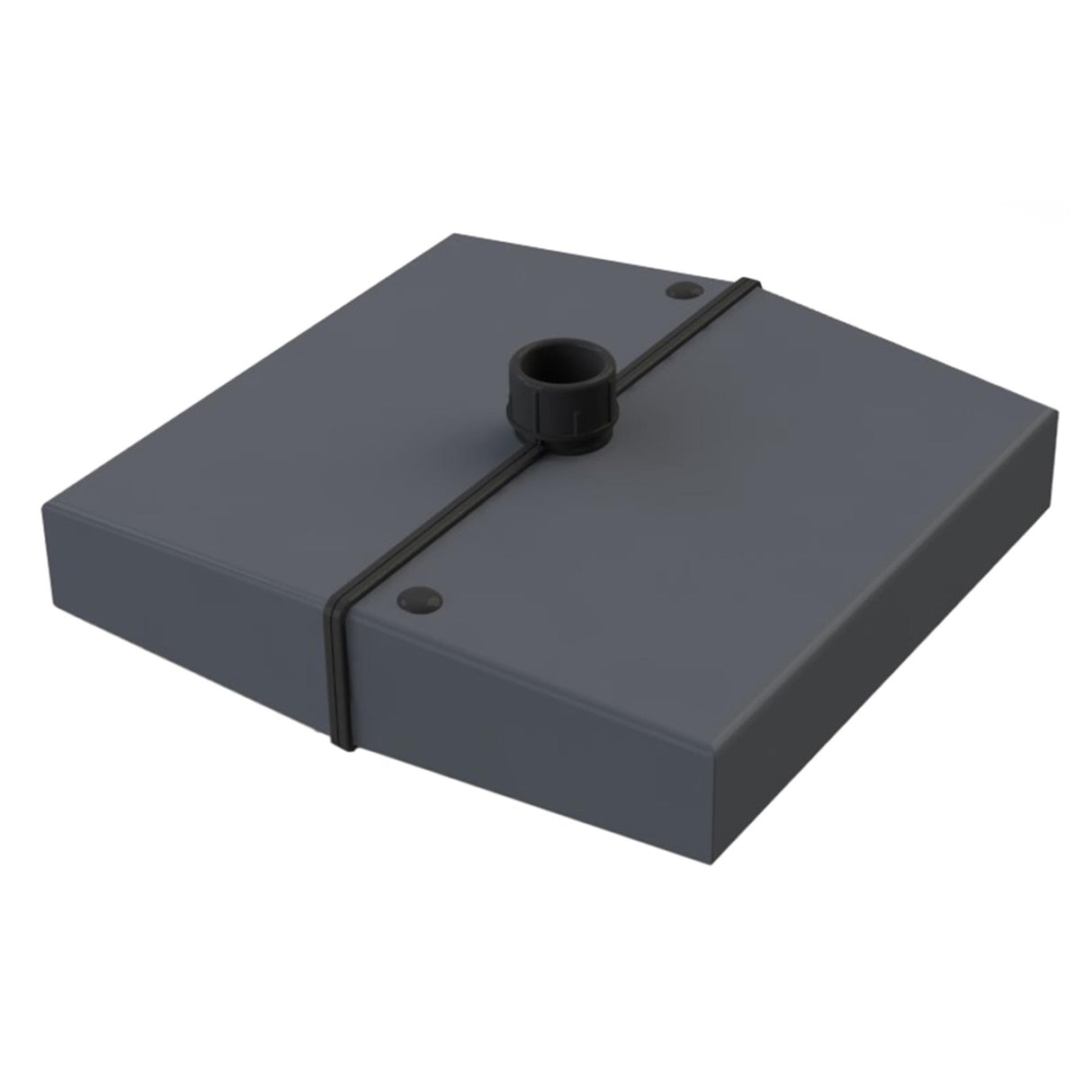 Helcosol parasollbas 25kg delad fyllbar antracit