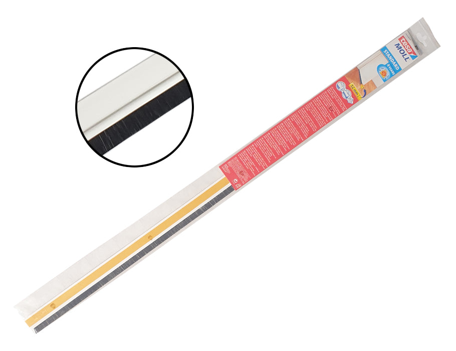 Rockshox Türbürste einfacher Boden - 100 x 3,7 cm - Weiß