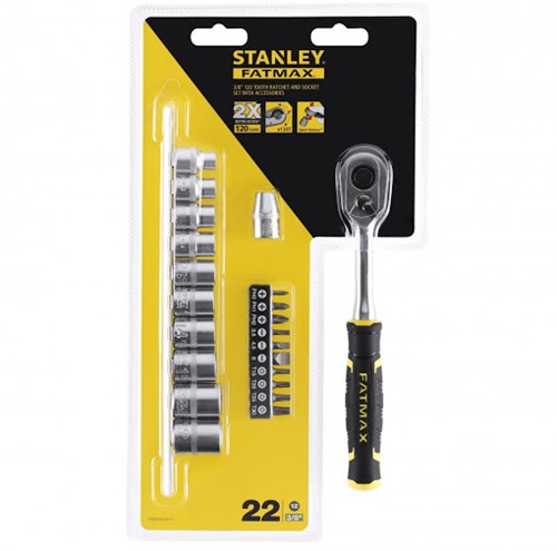 Stanley handverktyg fmmt82680-0 fatmax spärrset 3 8 120t - fmmt82680-0