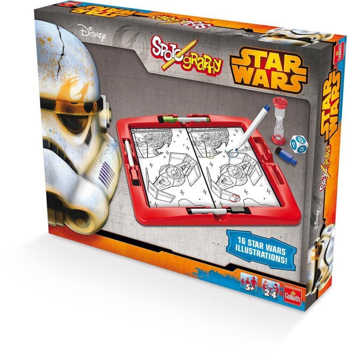 Goliaths Star-Wars-Spotographie verbirgt die Unterschiede