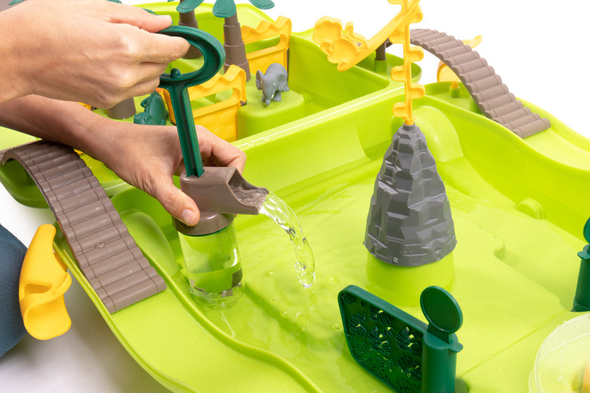 Starplay jungle water fun toy case green 18-piece