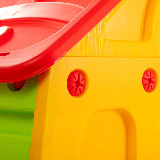 Starplay Magical Play House 102 x 90 x 109 cm Red Yellow Green