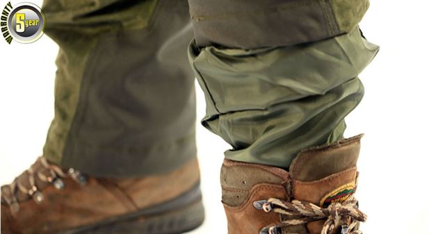 Gaiters de equipo sigiloso