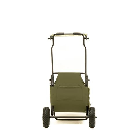 Carrido de transporte de equipos de sigilo M2 Forest Green con Sun Dak