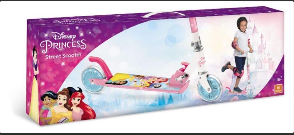 Scooter de la calle Mondo Disney Princess Step, plegable