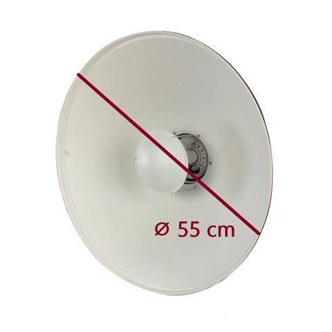 StudioKing Beauty Dish White SK-BD550W 55 cm with Honeycomb