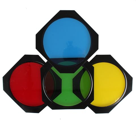 Set valvole StudioKing SK-BD18 con filtri colorati e nido d'ape