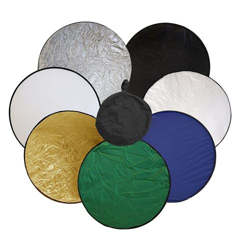StudioKing Pantalla reflectante 7 en 1 RE7-110 110 cm