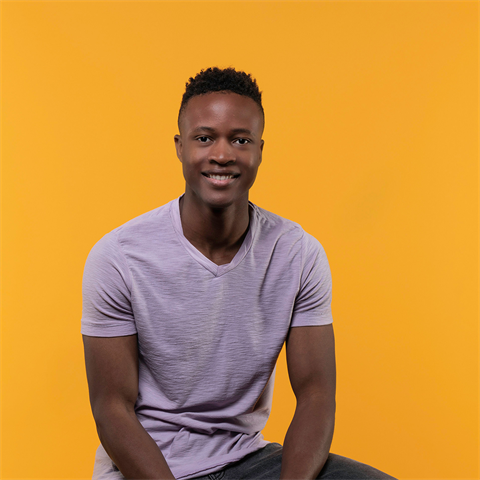 Überlegener Hintergrundpapier 35 Gelb-Orange 1,35 x 11 m