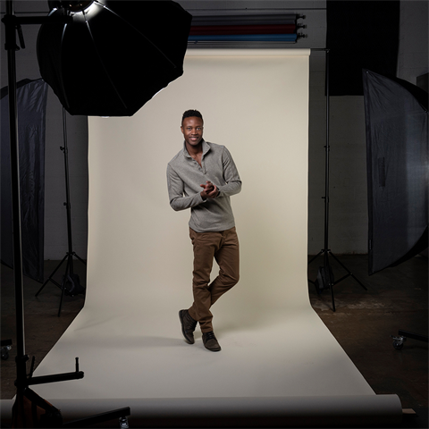 Überlegener Hintergrundpapier 64 Fawn 1,35 x 11m