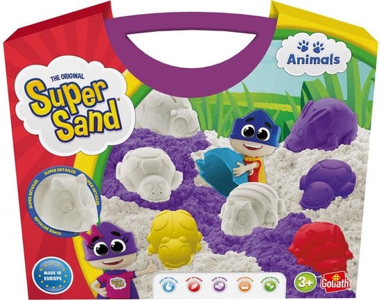 Supersandtiere im Koffer