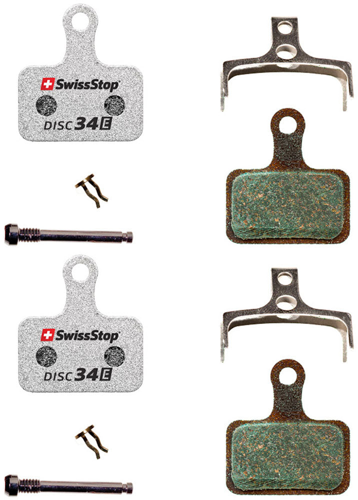 Swissstop 34 e shimano trp tektro rever pair fair e-bike disc brake pads