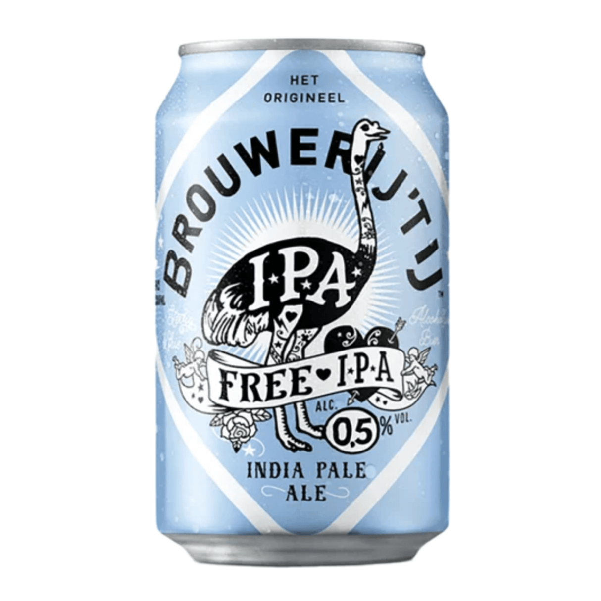 't ij free ipa 0.5% can (12x 33cl)