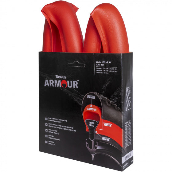 Tannus Puncture Protection Armor 24 x 1 3 8 inch (35 40-540) red