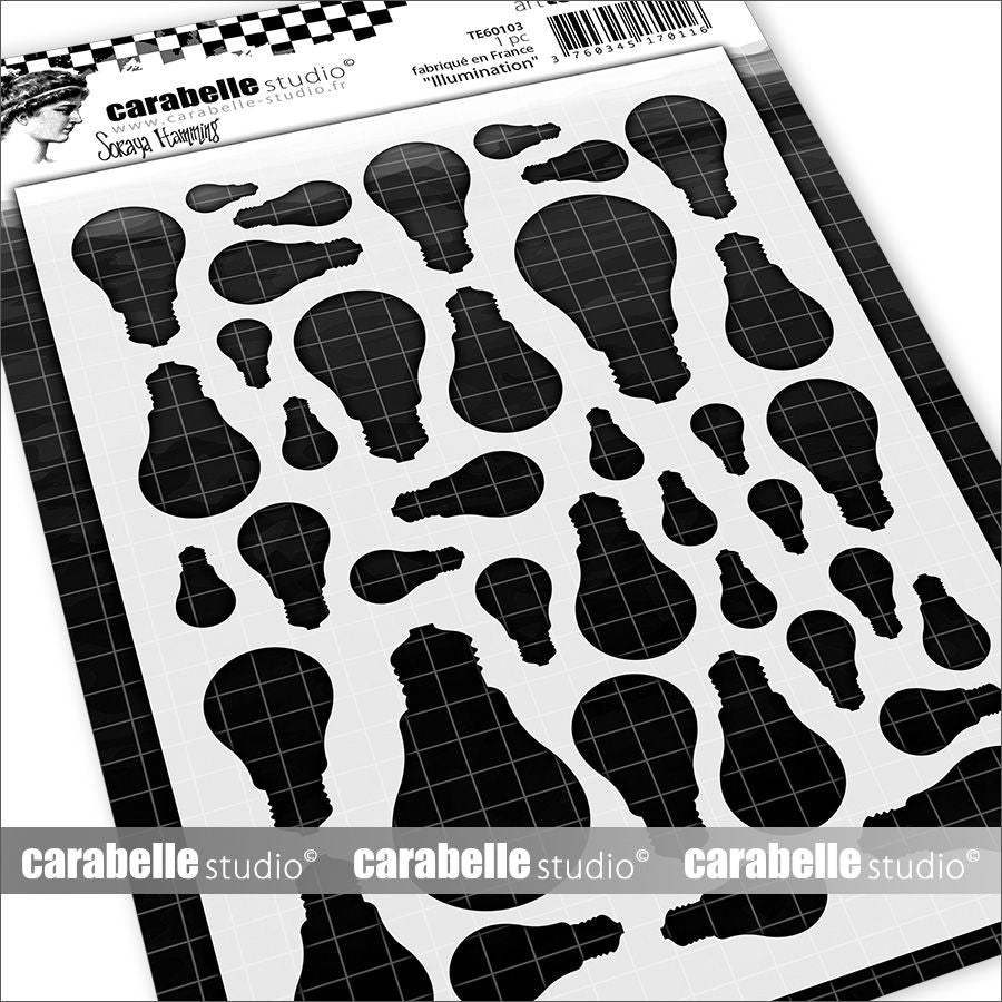 Carabelle studio • stencil a6 illumination by soraya hamming