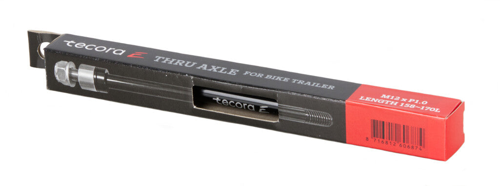 Traira per biciclette di bicchiera di Tecora E Stock Assle M12 X P1.0 Lunghezza 158 ~ 170 mm