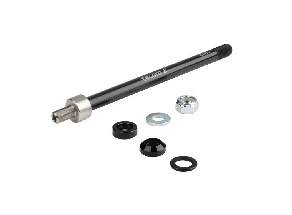 Traira per biciclette di bicchiera di Tecora E Stock Assle M12 X P1.0 Lunghezza 158 ~ 170 mm