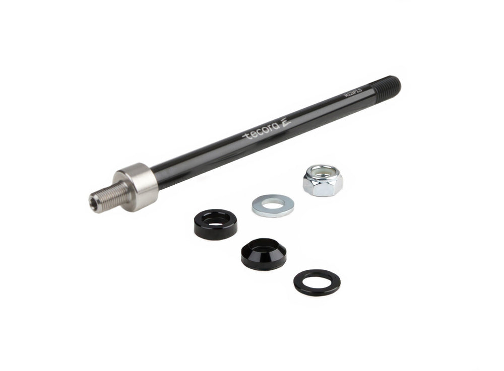 Tecora e stock eje remolque de bicicleta m12 x p1.5 longitud 166 ~ 178 mm