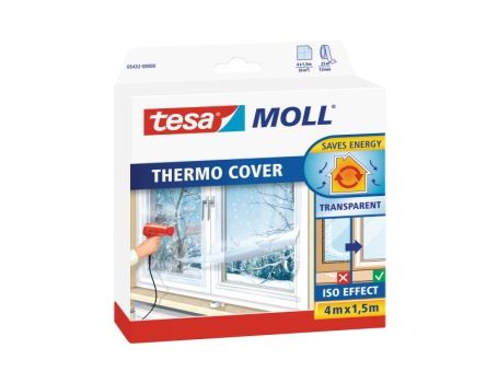 TESA -fönsterisoleringsolja - Thermo Cover - 4,0 m x 1,5 m
