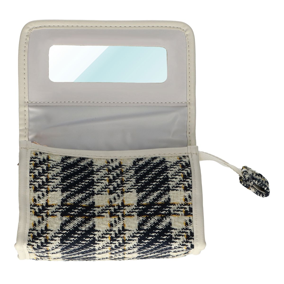 Traveller Spigelbeutel Tweed Scheck 16,5x11cm