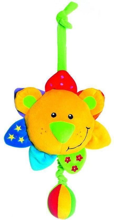 Van derdoelen tolo musical lion can be attached to box