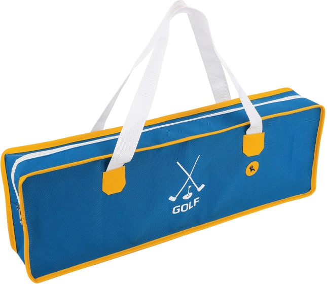 Juego de golf de juguete de madera de juguete toky de 13 piezas