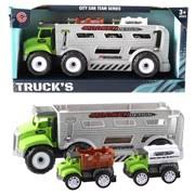 Jonotoys Toy Truck avec 2 voitures APOS; s