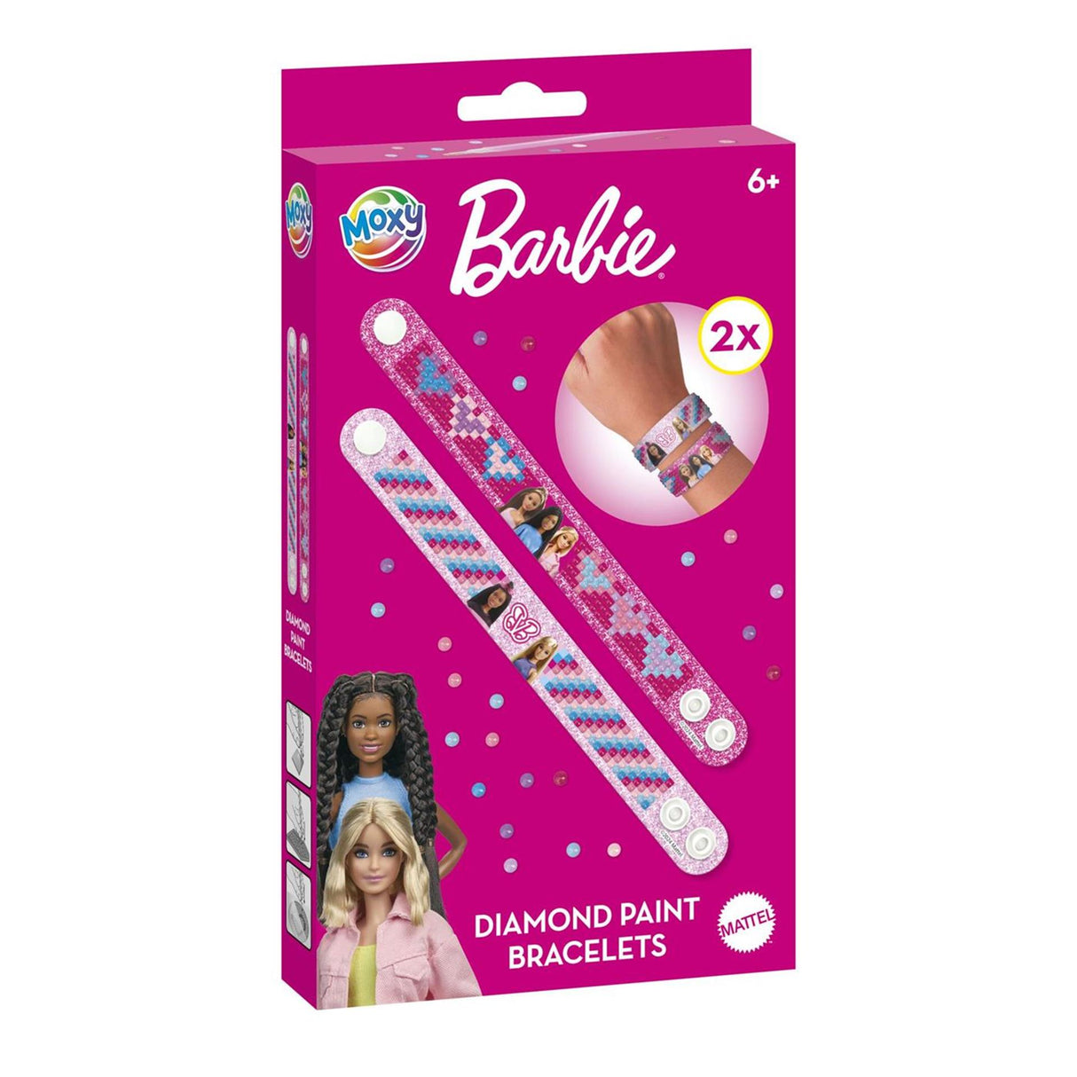 Creative craft group moxy barbie diamond paint bracelets