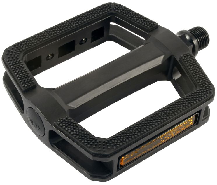 Union pedals SP-180 non-slip aluminum housing matte black