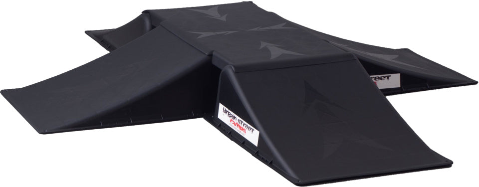 Urban street ramps Skateramp Urban Street 4-way Mini black