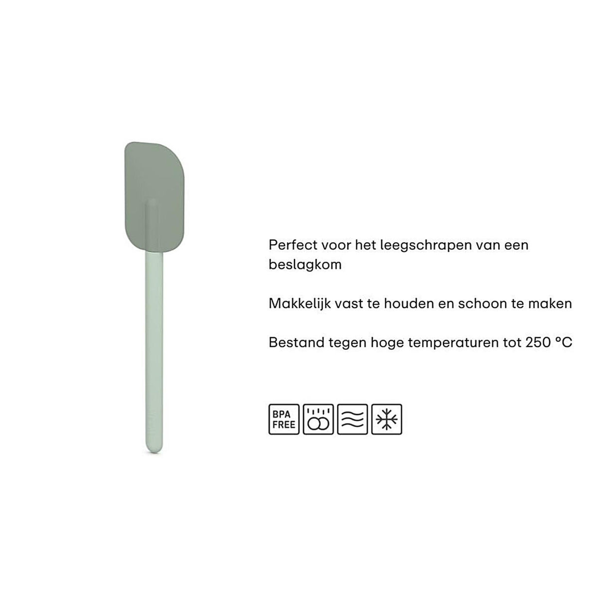 Mepal spatula - chef it - chalk - 267mm