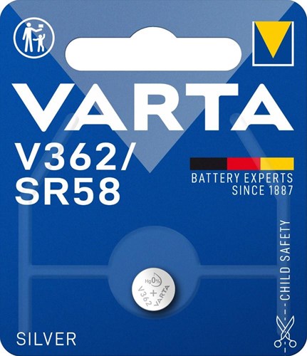 Varta 362 SR58 за брой на блистер 2913500