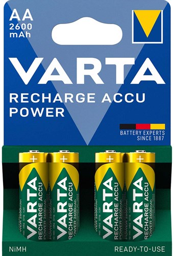 Varta batt va hr6 aa penlite uppladdningsbar krt a 4