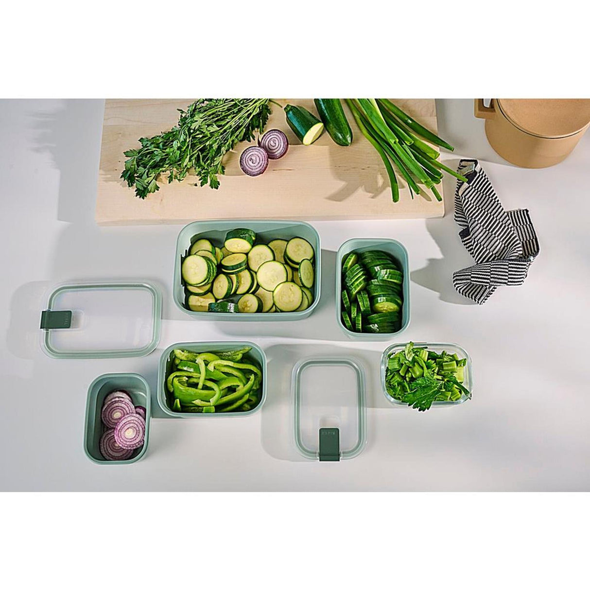 Mepal vershouddozen easyclip 3-dlg wit