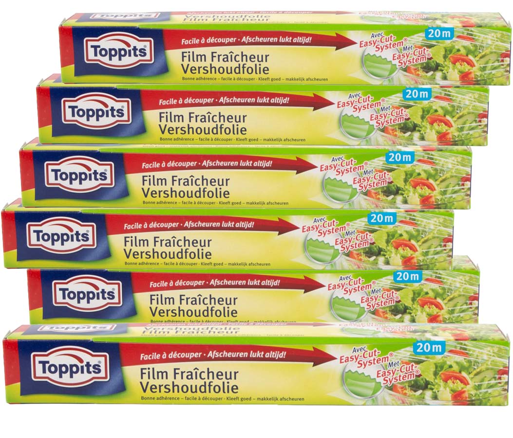 Melitta toppits vershoudfolie 32cmx20m pak 6 rol