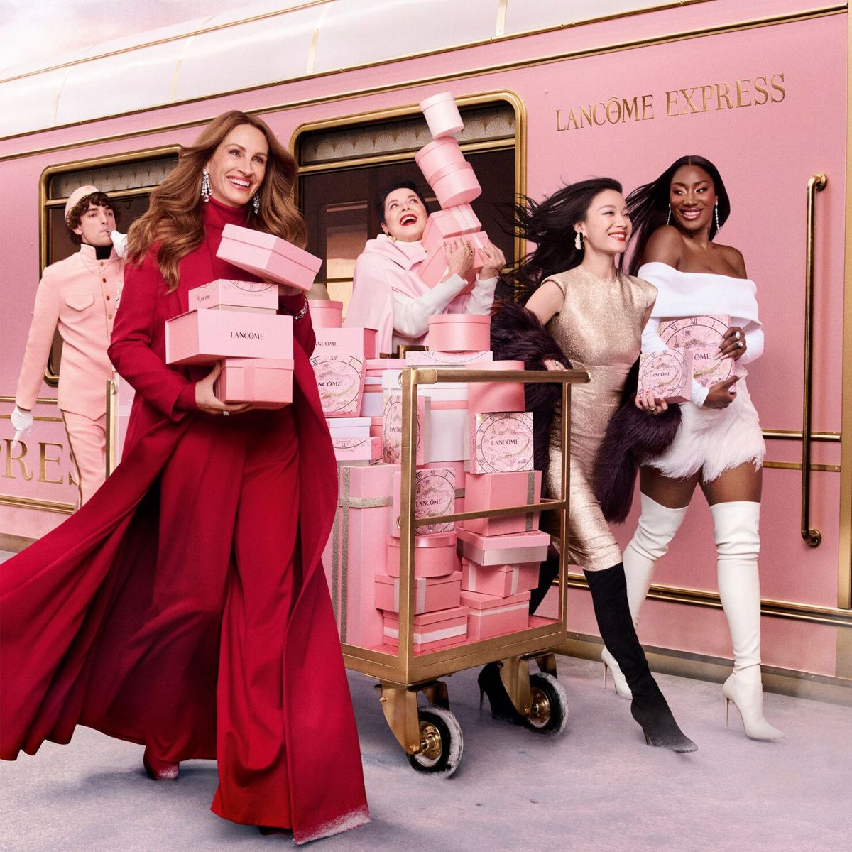 Lancome la vie est belle geschenkset eau de parfum 50ml + bodylotion 50ml + douche 50ml