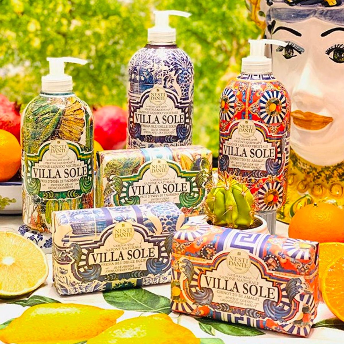 Nesti dante villa sole chinotto d'amalfi сапун помпа 500 мл