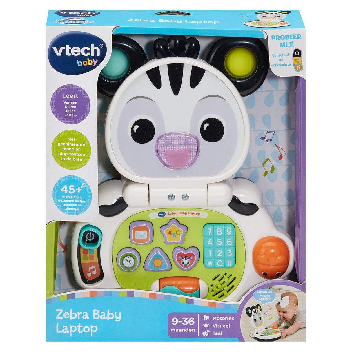 Vtech Activités Bébé zébré ordinateur portable