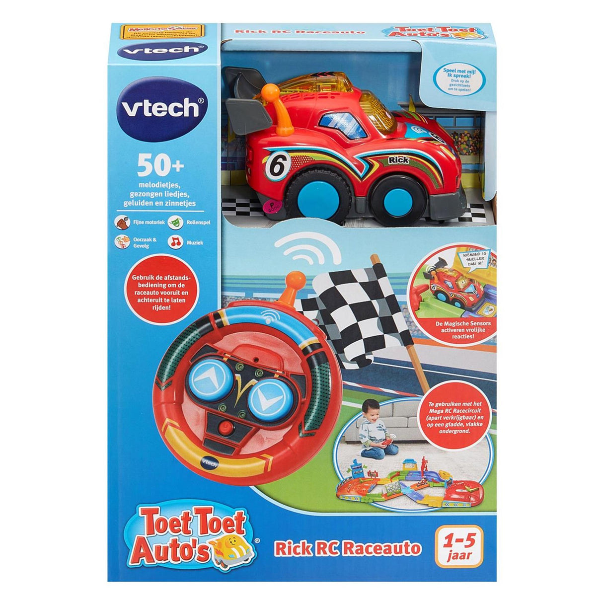 Vtech toot toot RC-Rennwagen Rick | 2 Stk