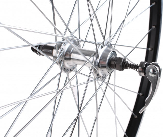 Hinterrad 28 x 1 5 8 x 1 1 4 Rand Grem Aluminium 36 g Schwarz