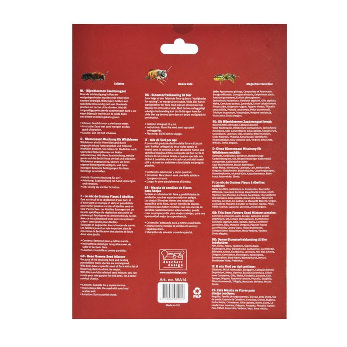 Esschert design bijenaantrekkend bloemenmengsel