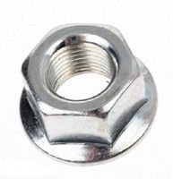 Rear axle nut with collar 3 8