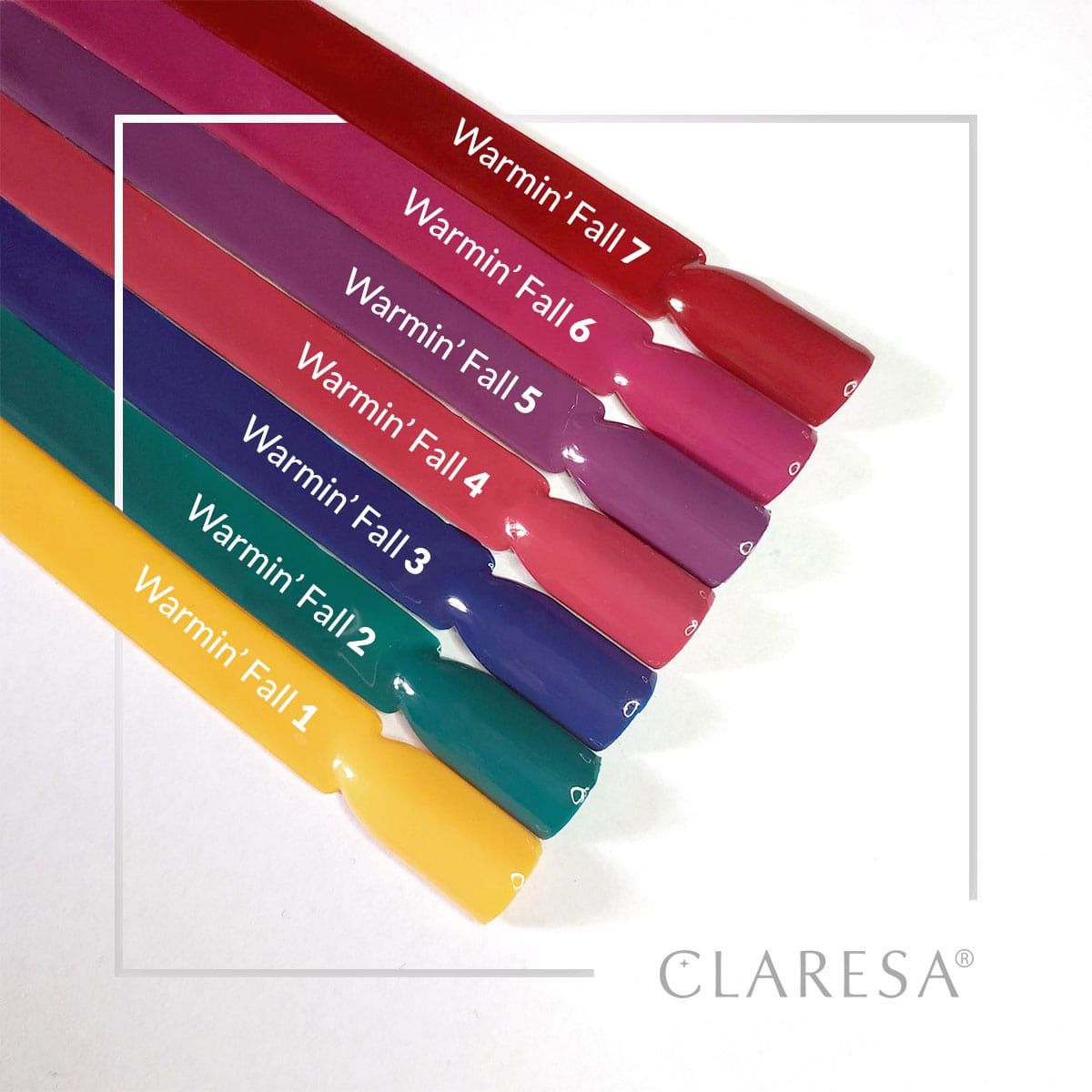 Claresa Lakier żelowy UV LED 5ml Warmin' Fall 5