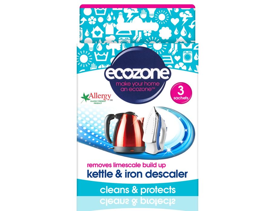 Ecozone descaler for kettle and iron 3x0.02kg