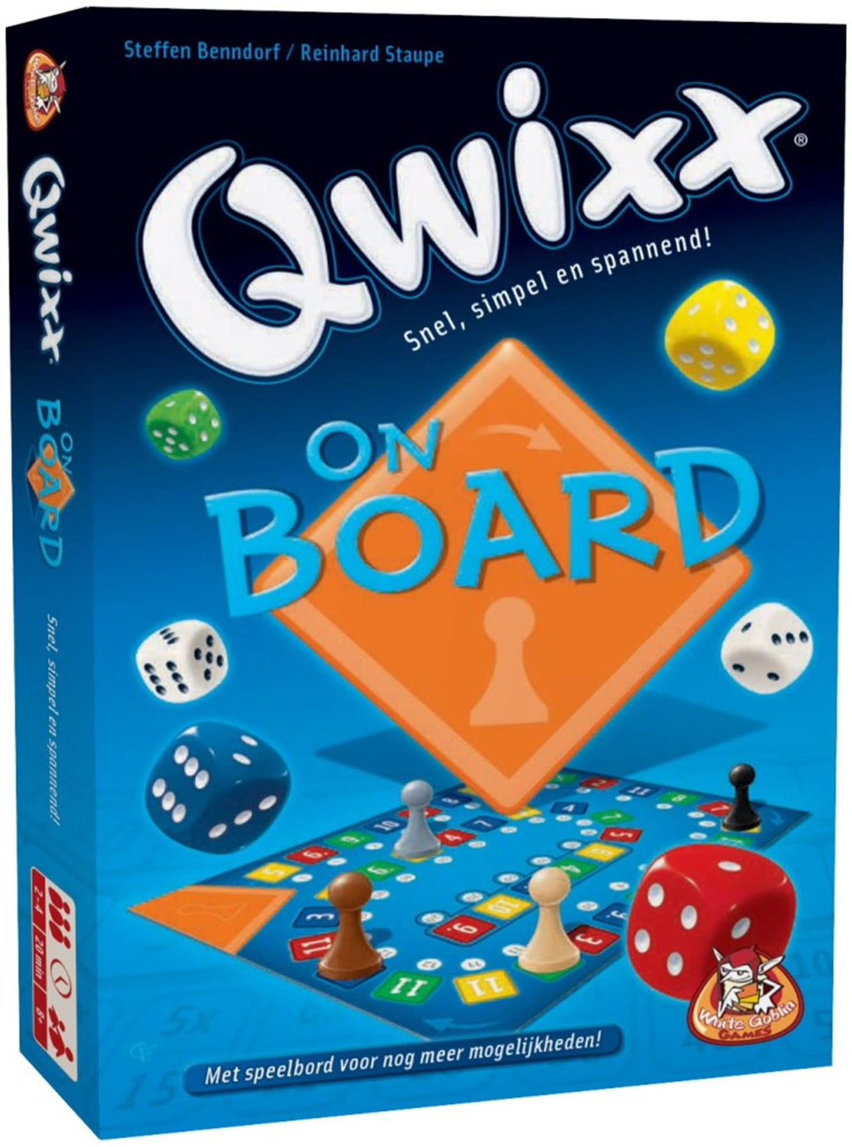 White Goblin Games Qwixx an Bord