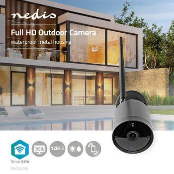 Kamera Nedis smartlife pro venkovní použití | wi fi | Full HD 1080p | IP65 | 1 kus - wifico40cbk wifico40cbk