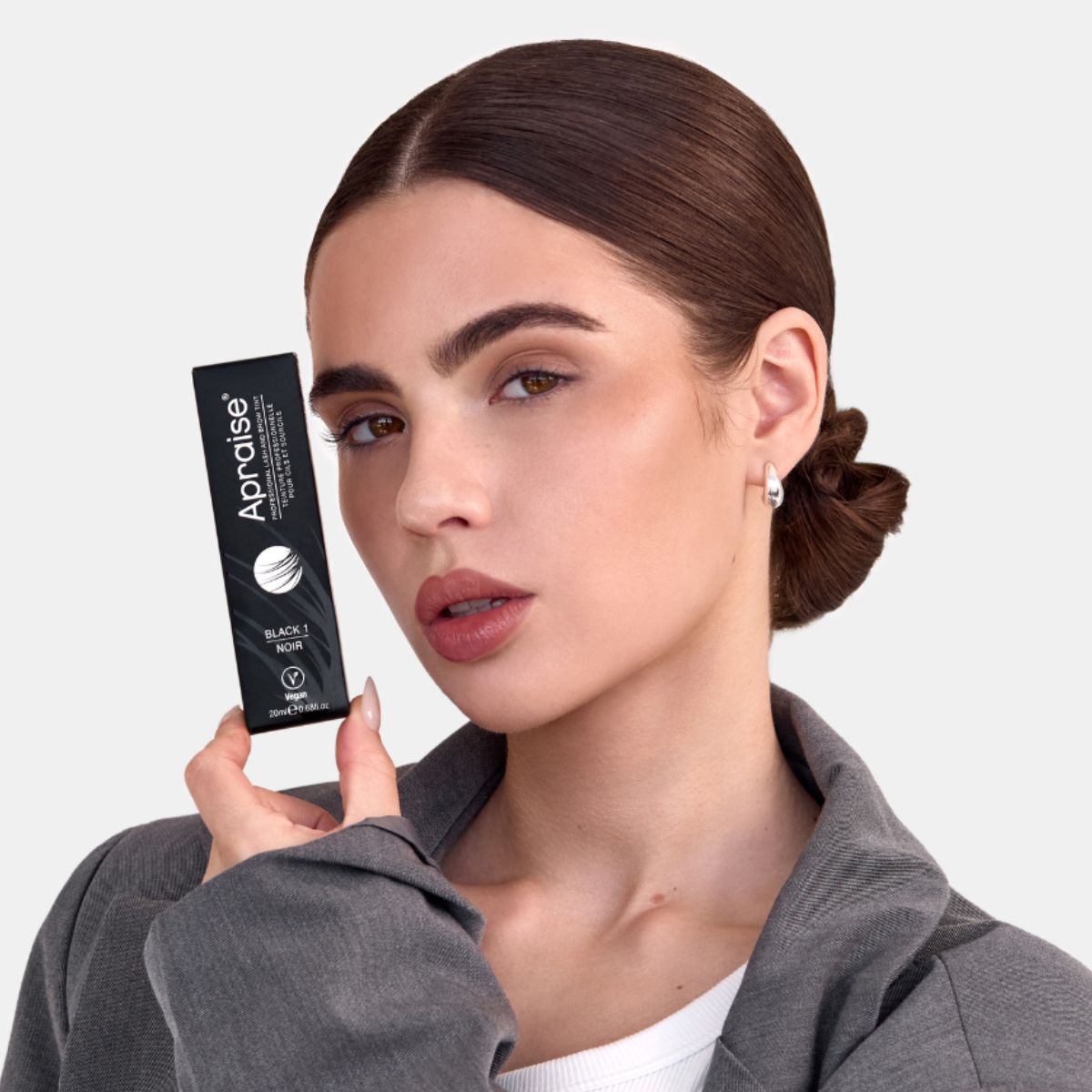 Apraise eyelash dye black no. 1