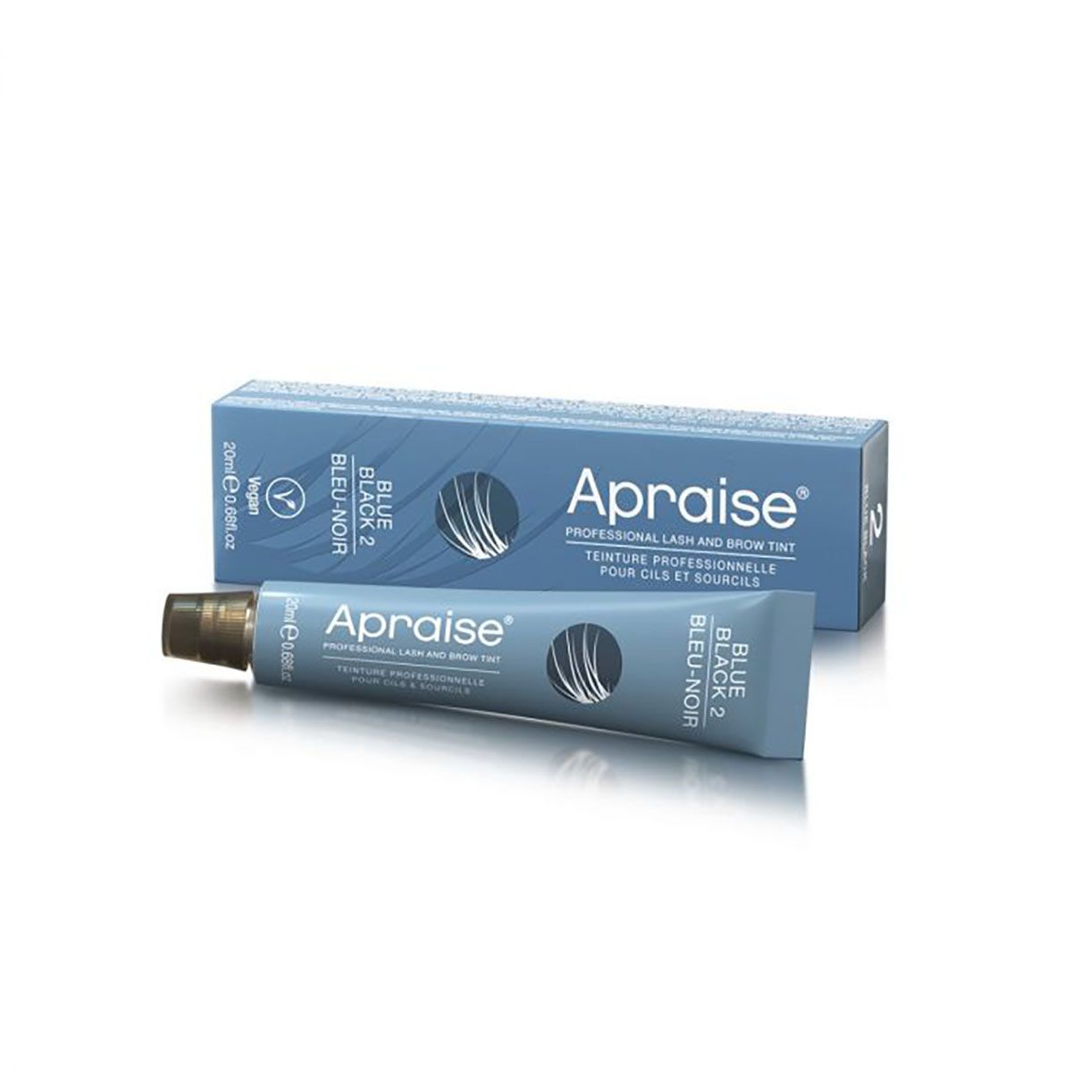 Evaluar tinte de pestañas azul negro no. 2